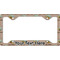 Lake House License Plate Frame - Style C (Personalized)