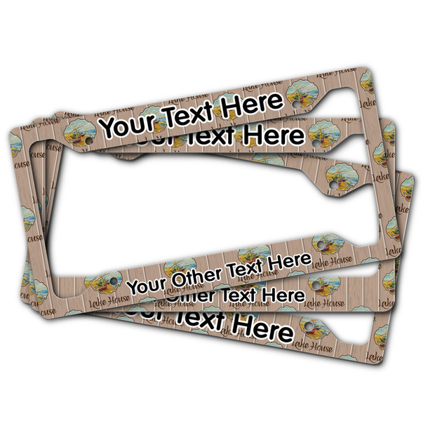 Lake House License Plate Frames - (PARENT MAIN)