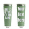 Lake House Light Green RTIC Everyday Tumbler - 28 oz. - Front and Back