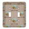 Lake House 2 Light Switch Cover (2 Toggle Plate)