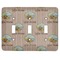 Lake House Light Switch Cover (3 Toggle Plate) (Personalized)