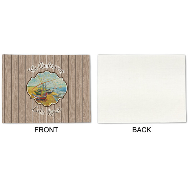 Lake House Linen Placemat - APPROVAL Single (single sided)