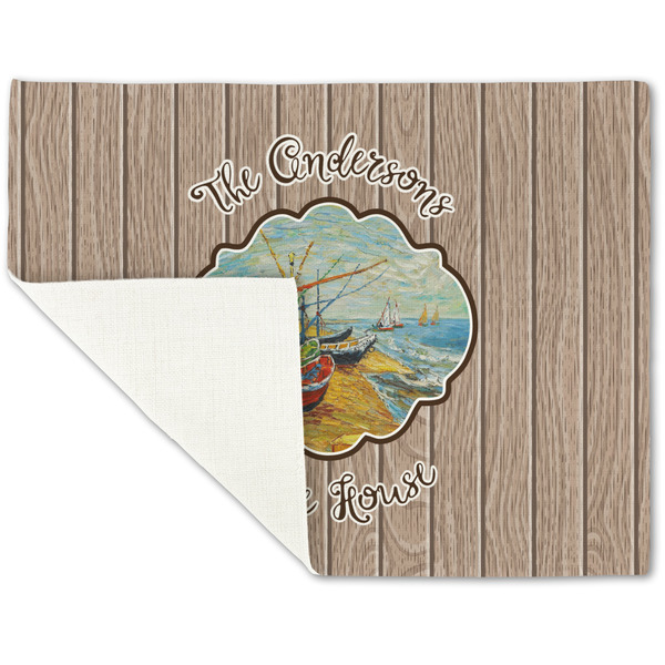 Lake House Linen Placemat - Folded Corner (single side)