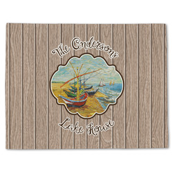 Lake House Single-Sided Linen Placemat - Single w/ Name or Text