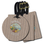 Lake House Plastic Luggage Tag (Personalized)