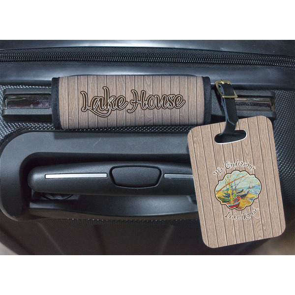 Lake House Luggage Wrap & Tag