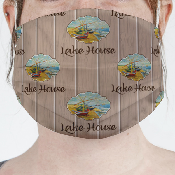 Custom Lake House Face Mask Cover (Personalized)