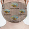 Lake House Mask - Pleated (new) Front View on Girl