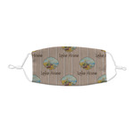 Lake House Kid's Cloth Face Mask - XSmall (Personalized)
