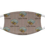 Lake House Cloth Face Mask (T-Shirt Fabric) (Personalized)