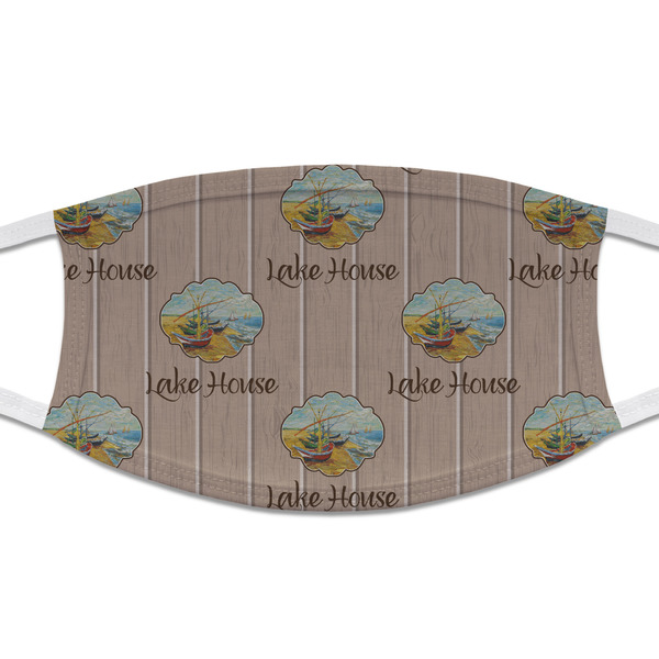 Custom Lake House Cloth Face Mask (T-Shirt Fabric) (Personalized)