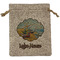 Lake House Burlap Gift Bag (Personalized)