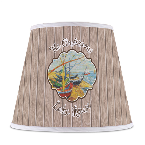 Lake House Poly Film Empire Lampshade - Front View
