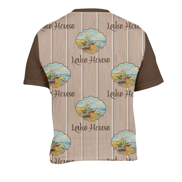 Lake House Men's Crew Neck T Shirt Medium - Back