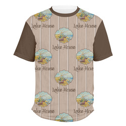Lake House Men's Crew T-Shirt - Large (Personalized)