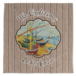 Lake House Microfiber Dish Towel (Personalized)