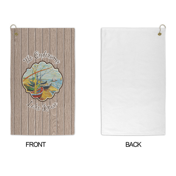 Lake House Microfiber Golf Towels - APPROVAL