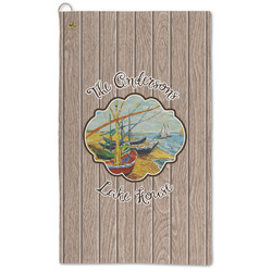 Lake House Microfiber Golf Towel (Personalized)