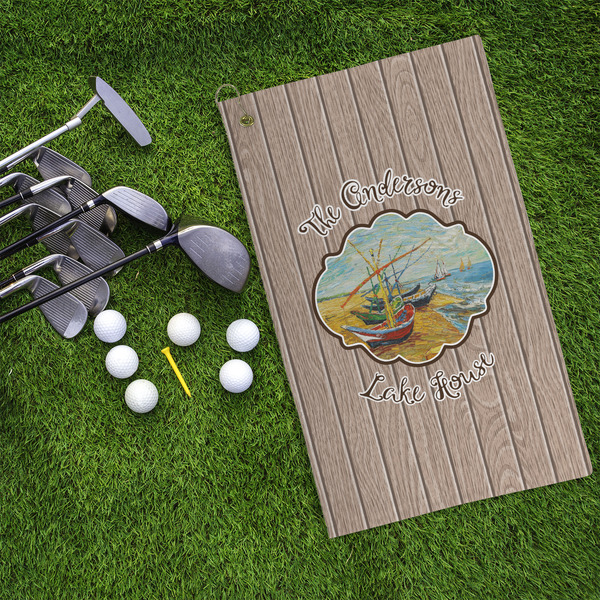 Lake House Microfiber Golf Towels - LIFESTYLE