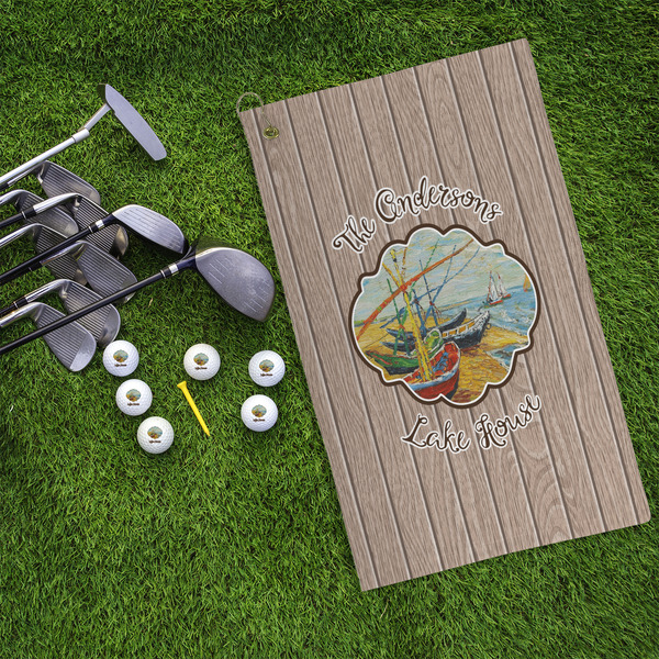 Lake House Microfiber Golf Towels - LIFESTYLE