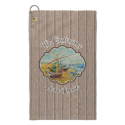 Lake House Microfiber Golf Towel - Small (Personalized)