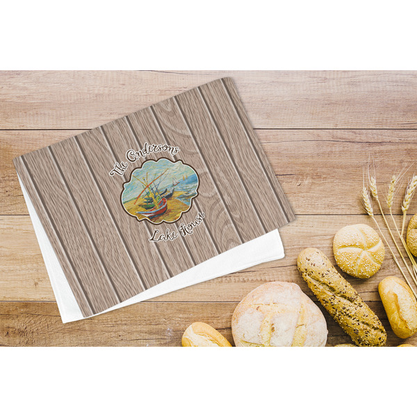 Lake House Microfiber Kitchen Towel - LIFESTYLE