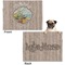 Lake House Microfleece Dog Blanket - Regular - Front & Back