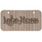 Lake House Mini Bicycle License Plate - Two Holes
