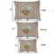 Lake House Outdoor Dog Beds - SIZE CHART
