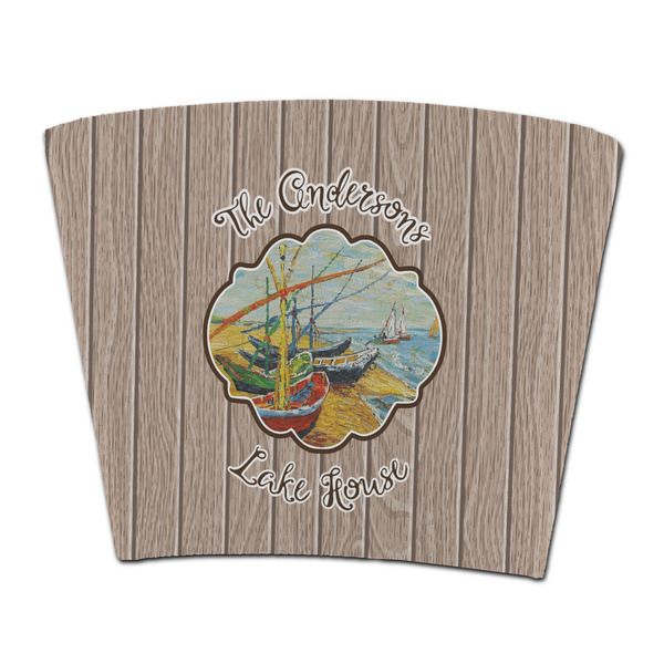 Custom Lake House Party Cup Sleeve - without bottom (Personalized)