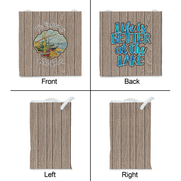 Lake House Party Favor Gift Bag - Matte - Approval