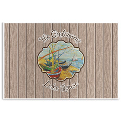 Lake House Disposable Paper Placemats (Personalized)