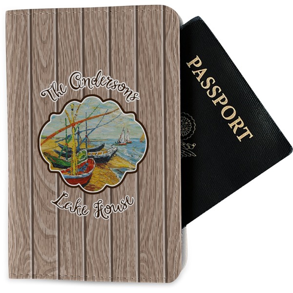 Custom Lake House Passport Holder - Fabric (Personalized)