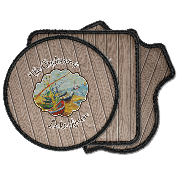 Custom Lake House Iron on Patches (Personalized)