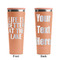 Lake House Peach RTIC Everyday Tumbler - 28 oz. - Front and Back