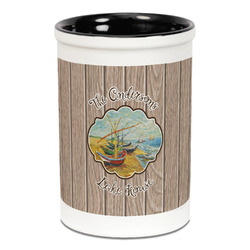 Lake House Ceramic Pencil Holders - Black