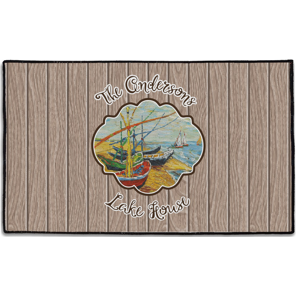 Custom Lake House Door Mat - 60"x36" (Personalized)