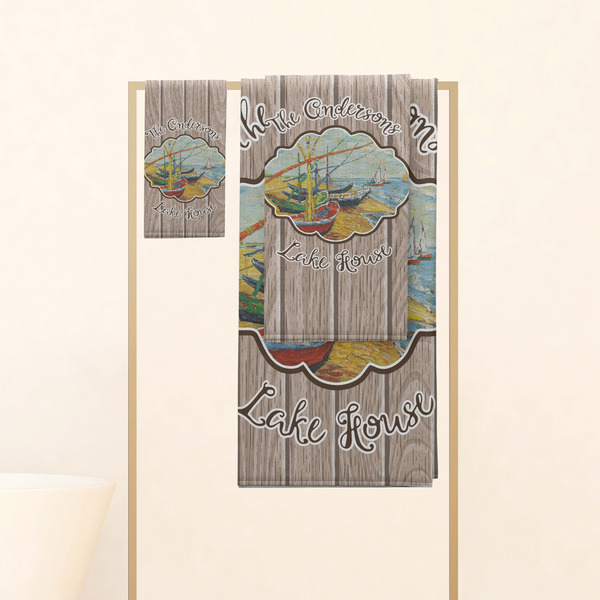 Lake House Personalized Towel Set