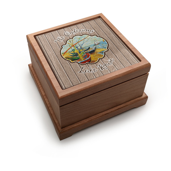 Custom Lake House Pet Urn w/ Name or Text