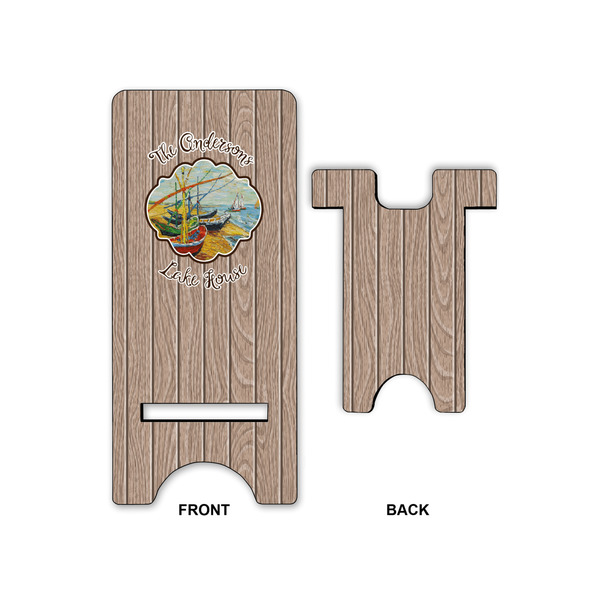 Lake House Phone Stand - Front & Back