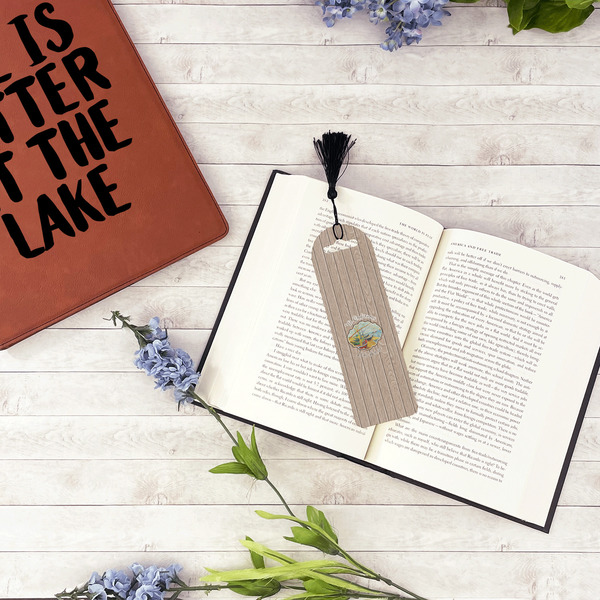 Lake House Plastic Bookmarks - In Context