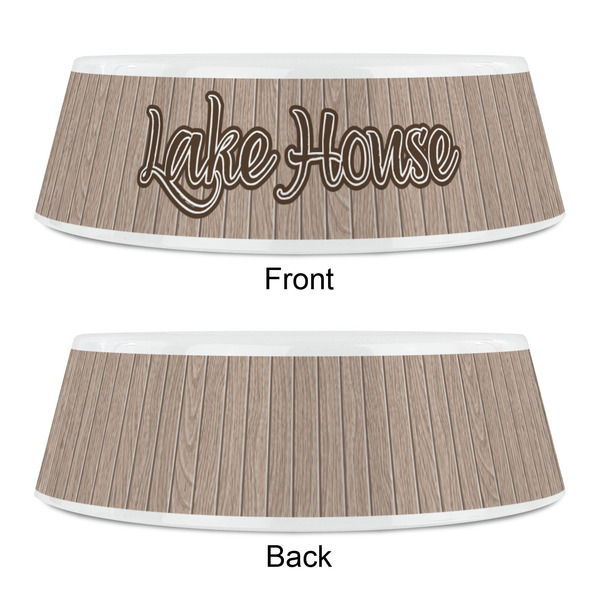 Lake House Plastic Pet Bowls - Small - APPROVAL