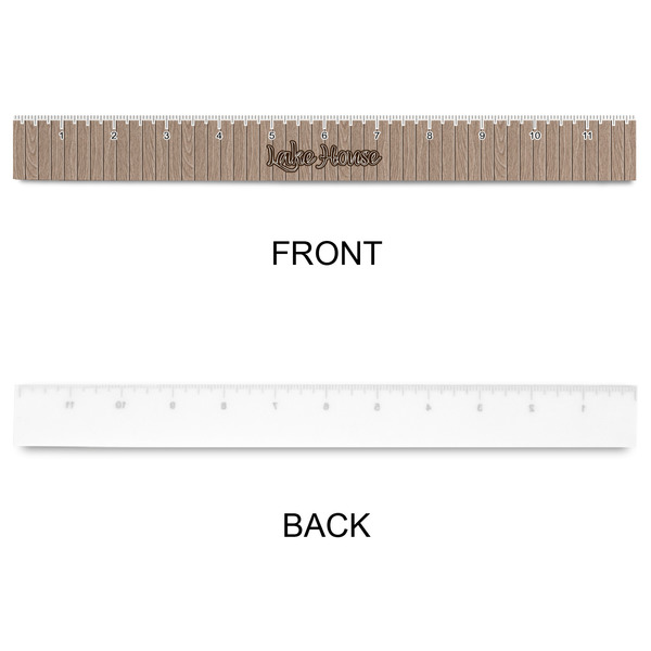 Lake House Plastic Ruler - 12" - APPROVAL
