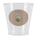 Lake House Plastic Shot Glass (Personalized)