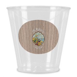Lake House Plastic Shot Glass (Personalized)