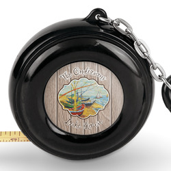 Lake House Pocket Tape Measure - 6 Ft w/ Carabiner Clip (Personalized)