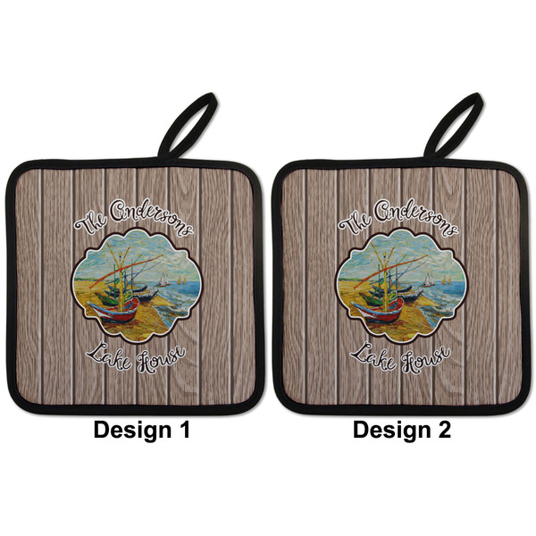 Lake House Pot Holders - Set of 2 APPROVAL