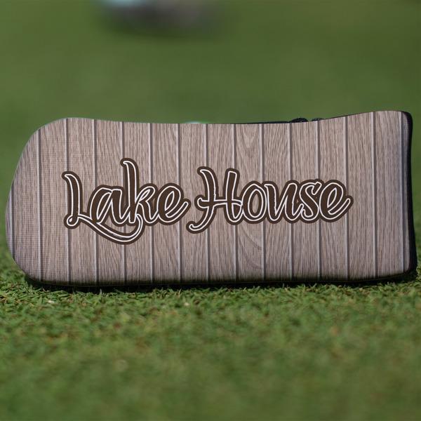 Custom Lake House Blade Putter Cover (Personalized)