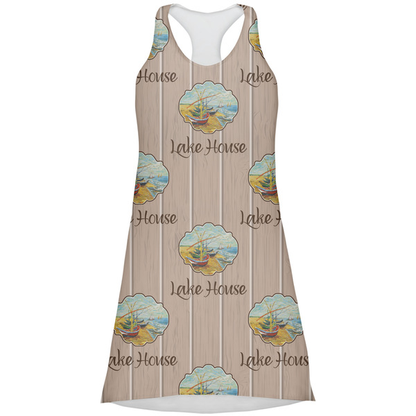 Custom Lake House Racerback Dress - Large (Personalized)