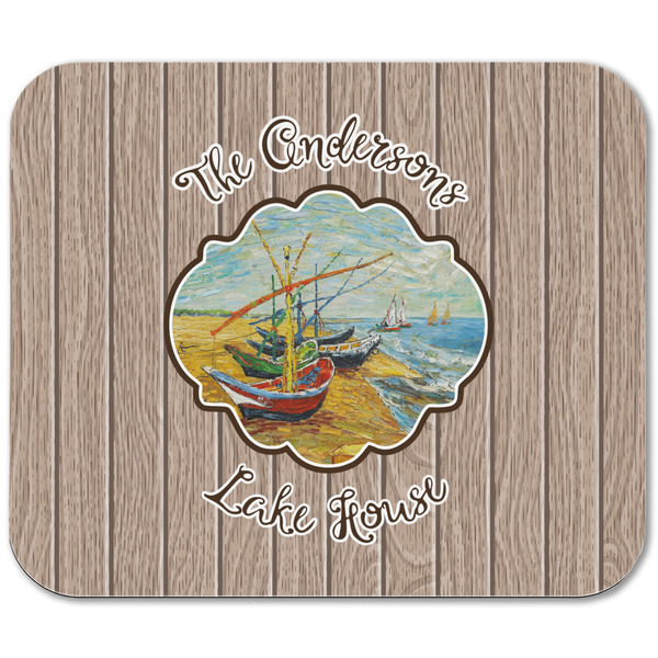 Lake House Rectangular Mouse Pad - APPROVAL